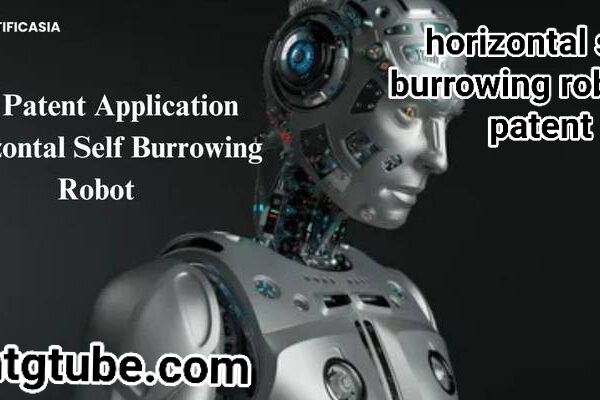 horizontal self burrowing robot us patent