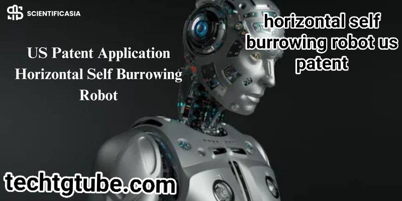 horizontal self burrowing robot us patent